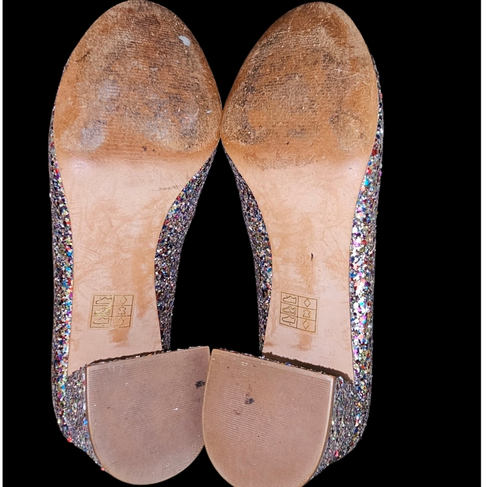 💖🔽Madewell Elegant Glitter Mary Jane Heels - Picture 4 of 9